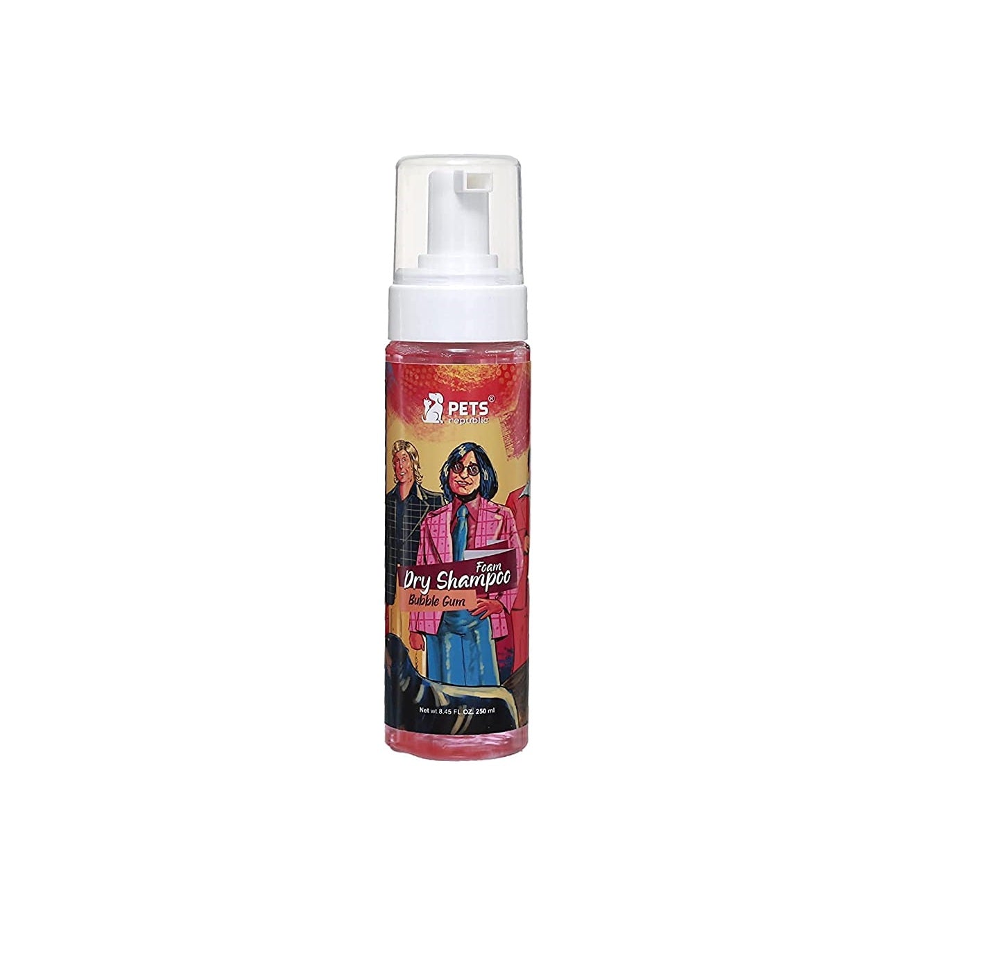 Pets Republic Cats and Dogs Foam Dry Shampoo Tutti Fruti - Mickey's Pets Store