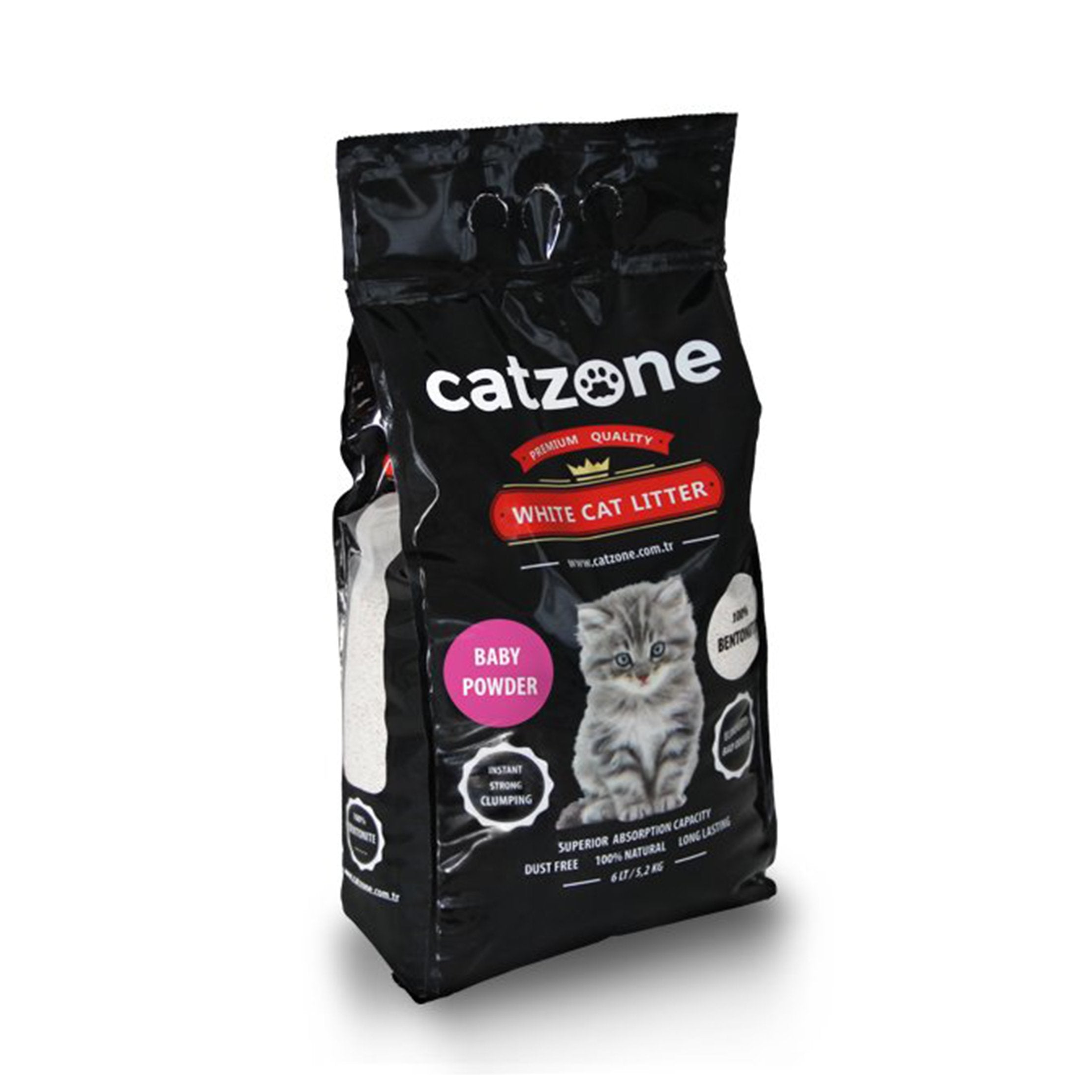 Catzone Cat Litter - Baby Powder 20kg - Mickey's Pets Store