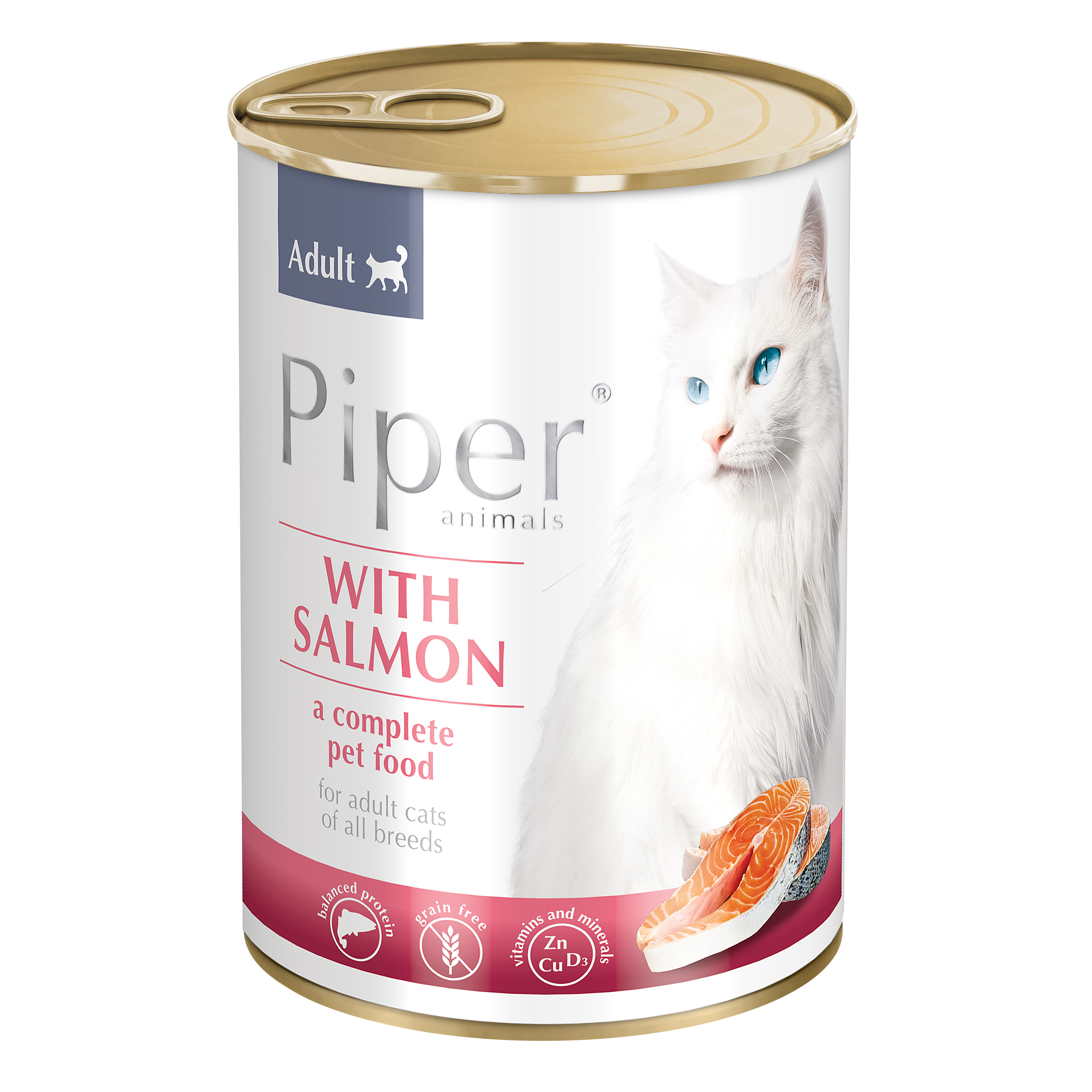 Piper Cats with Salmon - 400g - Mickey's Pets Store