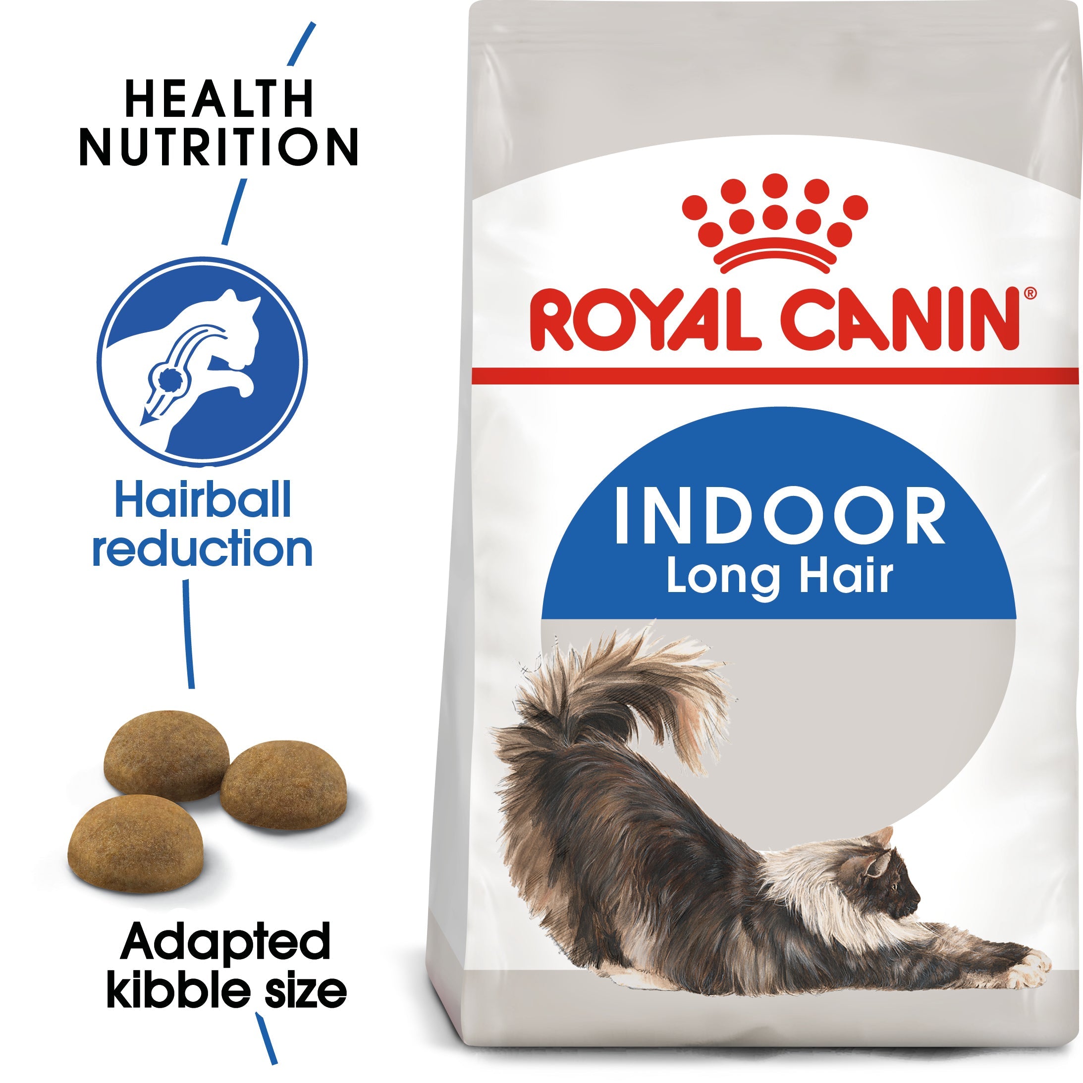 Royal Canin Indoor Long Hair (2 KG) - Dry Food for Indoor long-haired cats - Mickey's Pets Store