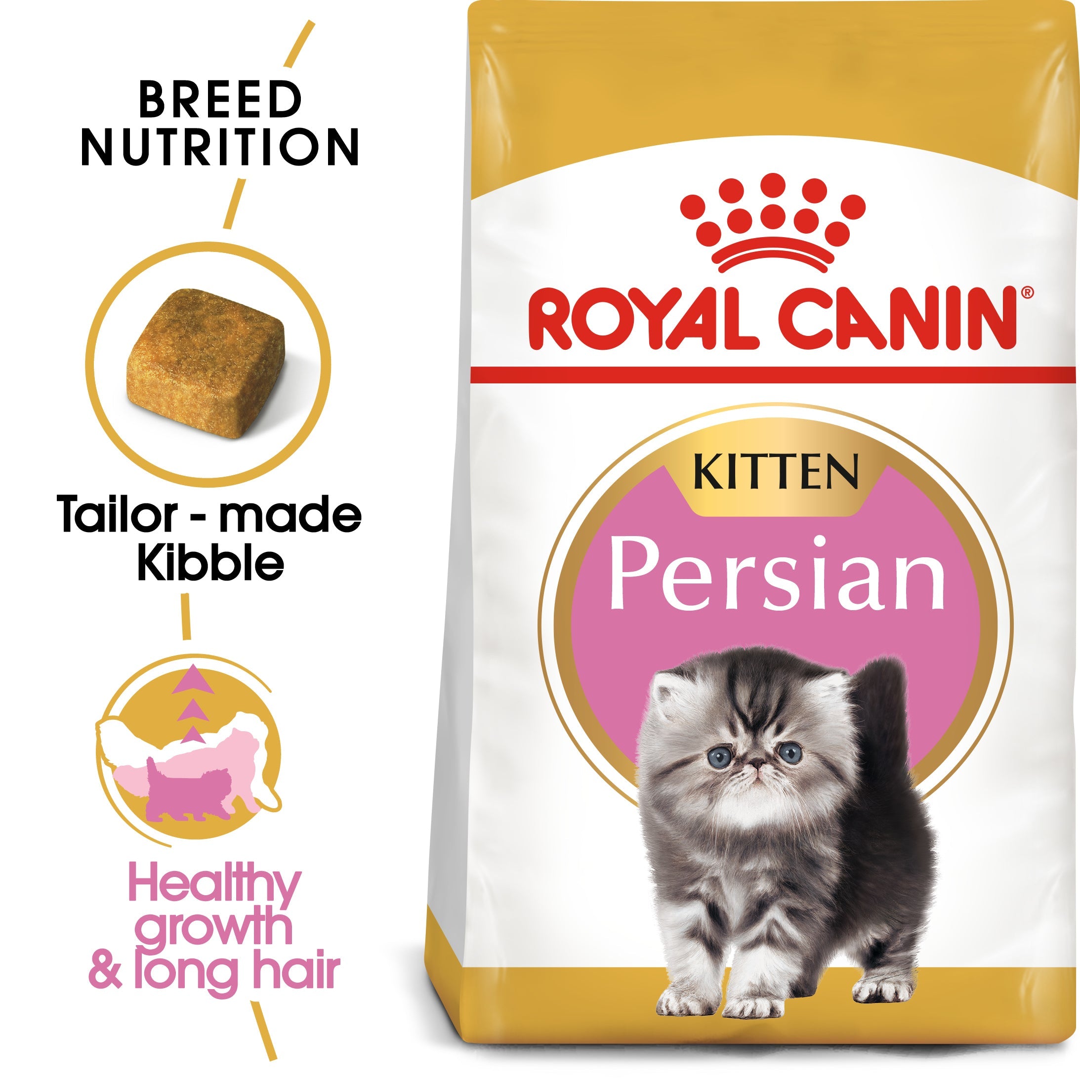 Royal Canin Persian Kitten (2KG) Up to 12 months - Mickey's Pets Store