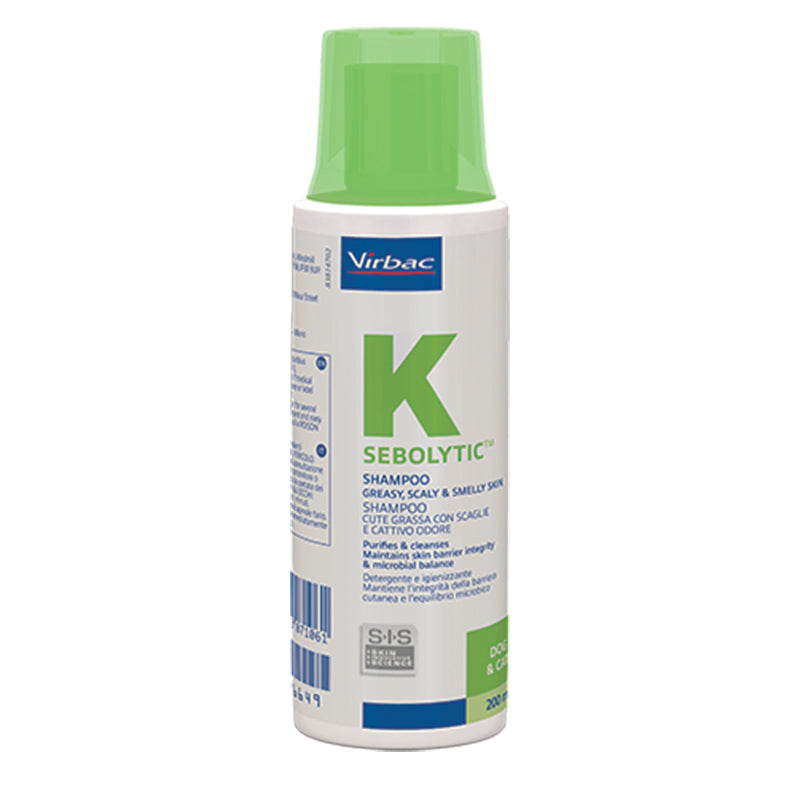 Sebolytic Shampoo For Dogs and Cats 200 ml - Mickey's Pets Store