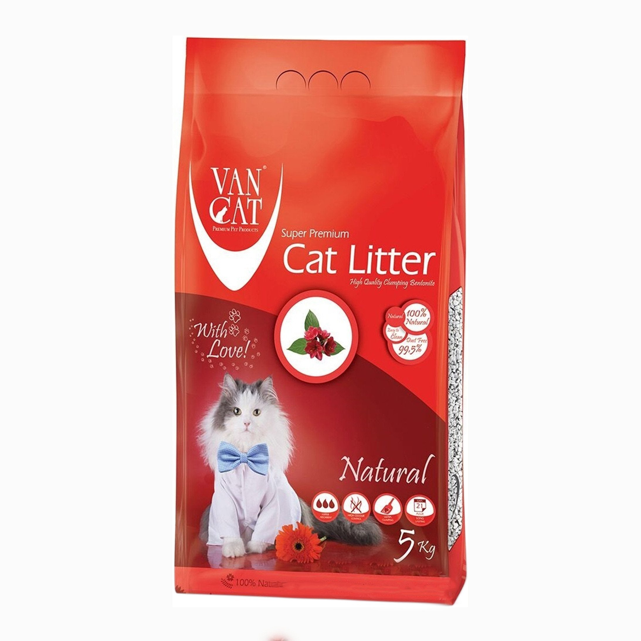 VanCat Cat Litter - Natural 5kg - Mickey's Pets Store