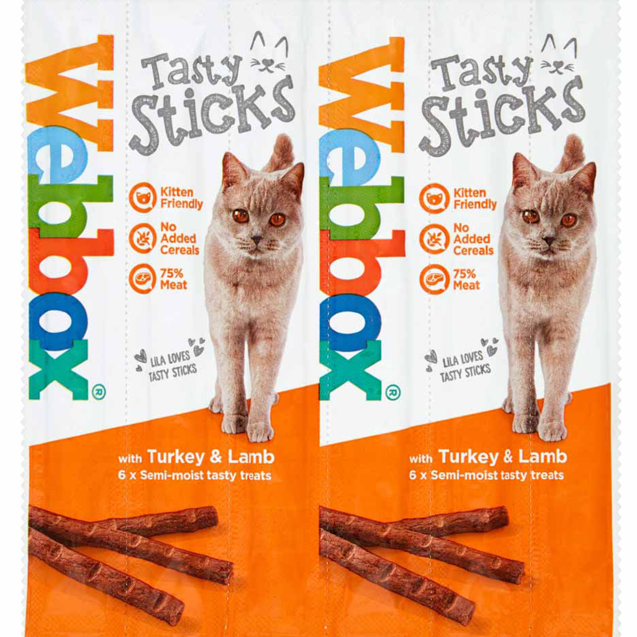 Webbox Tasty Sticks Turkey & Lamb Cat Treats - Mickey's Pets Store