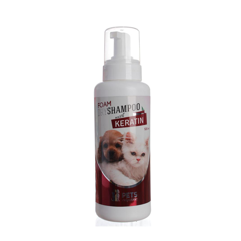 Pets Republic Foam Shampoo with Keratin 520 ml - Mickey's Pets Store
