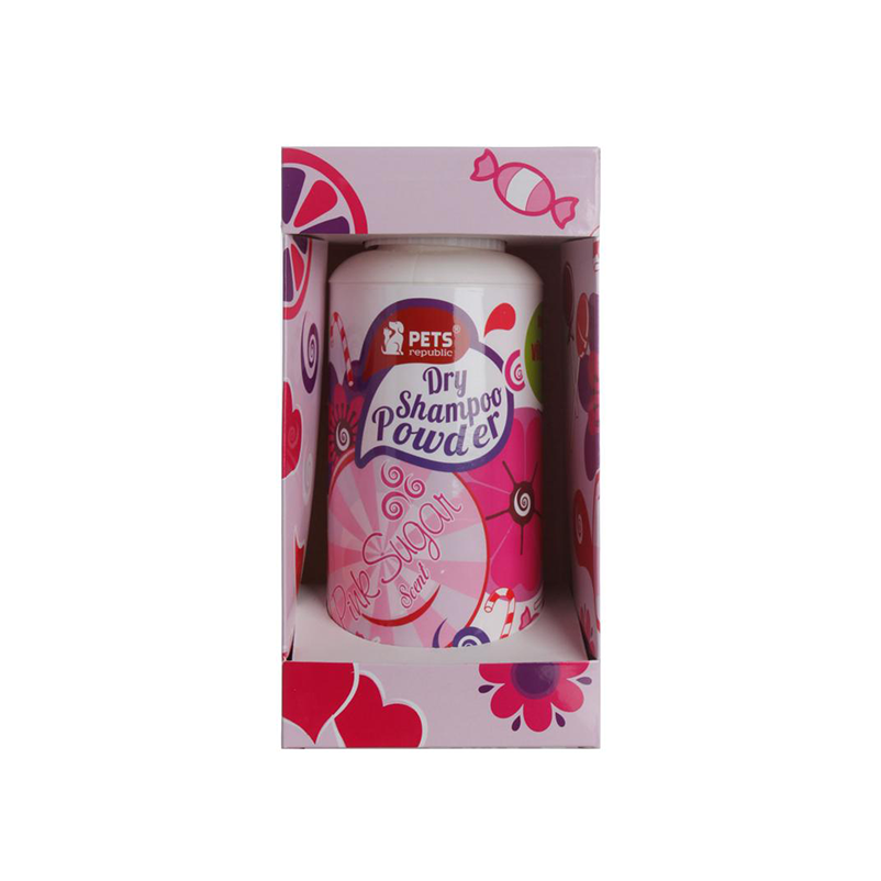 Pets Republic Dry Powder Shampoo Pink Sugar 500 ml - Mickey's Pets Store