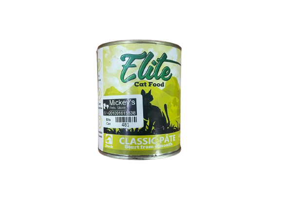 Elite Cat Soft Food Can with Duck Wet Cat Food 380g - Mickey's Pets Store