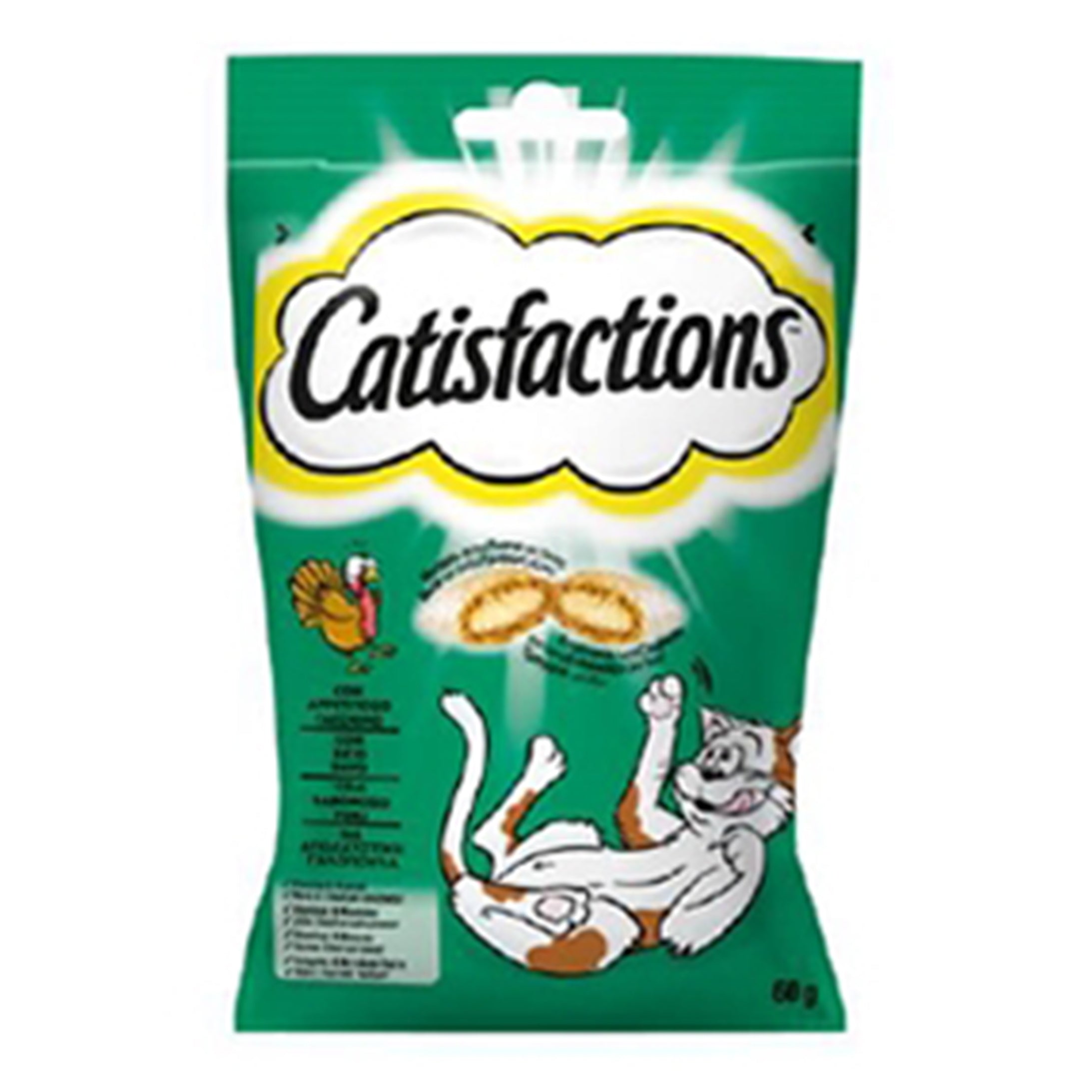 Catisfactions Turkey for Cats and Kittens - 60g - Mickey's Pets Store