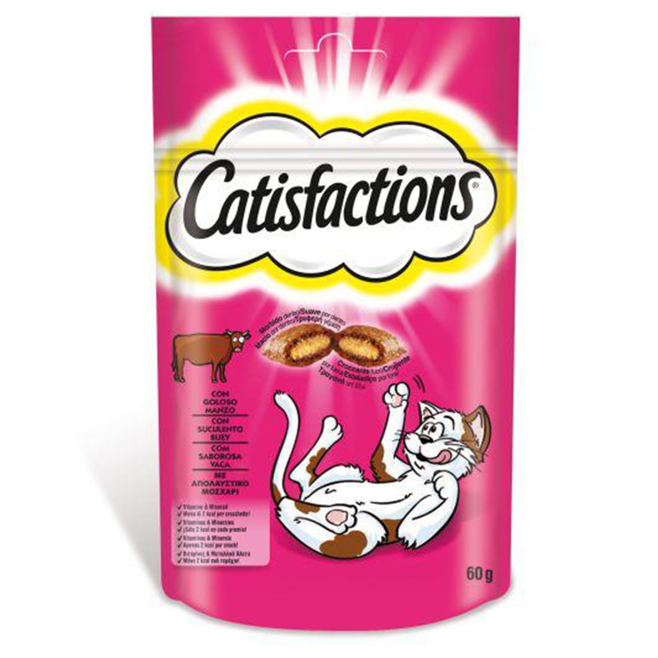 Catisfactions Beef for Cats and Kittens - 60g - Mickey's Pets Store