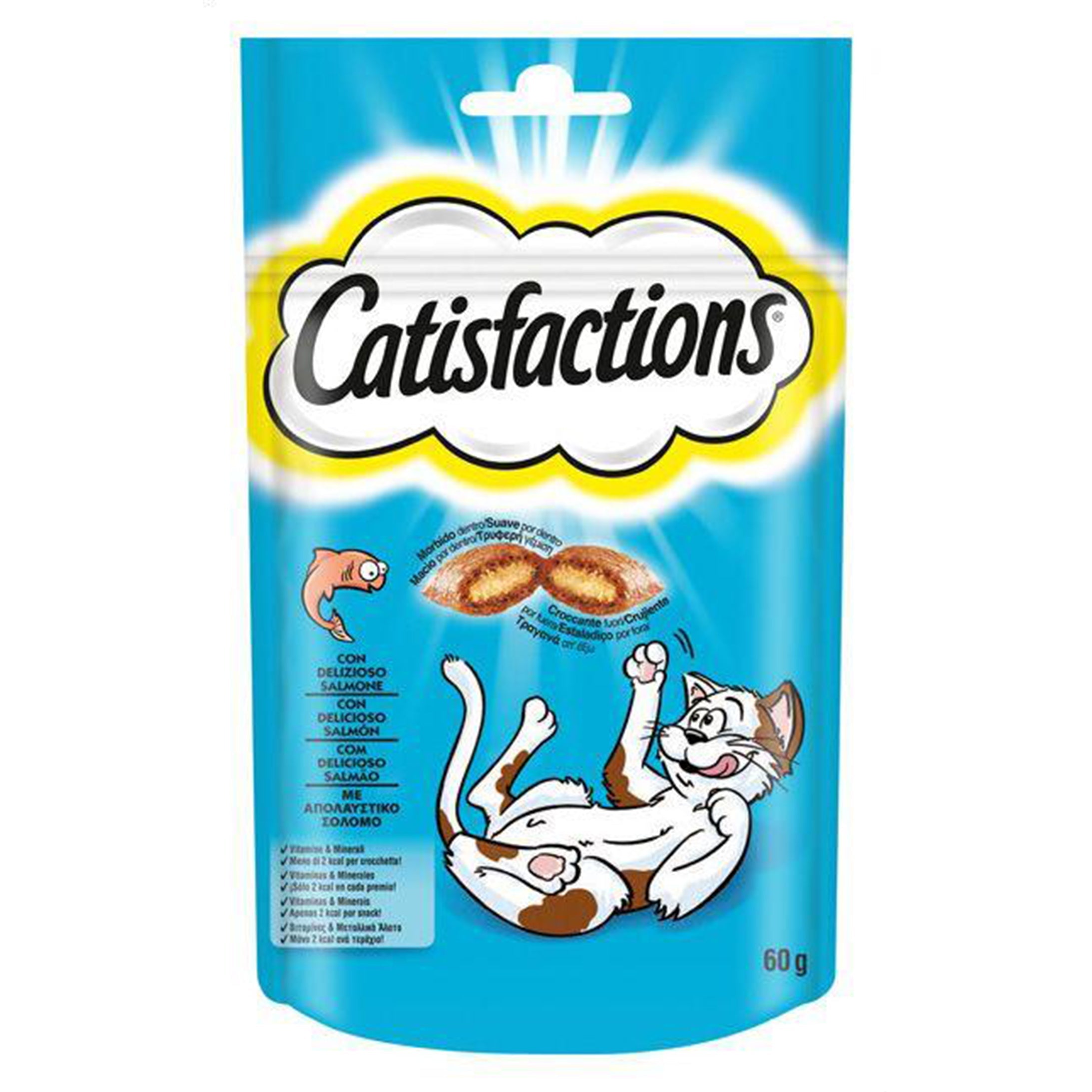 Catisfactions Salmon for Cats and Kittens - 60g - Mickey's Pets Store
