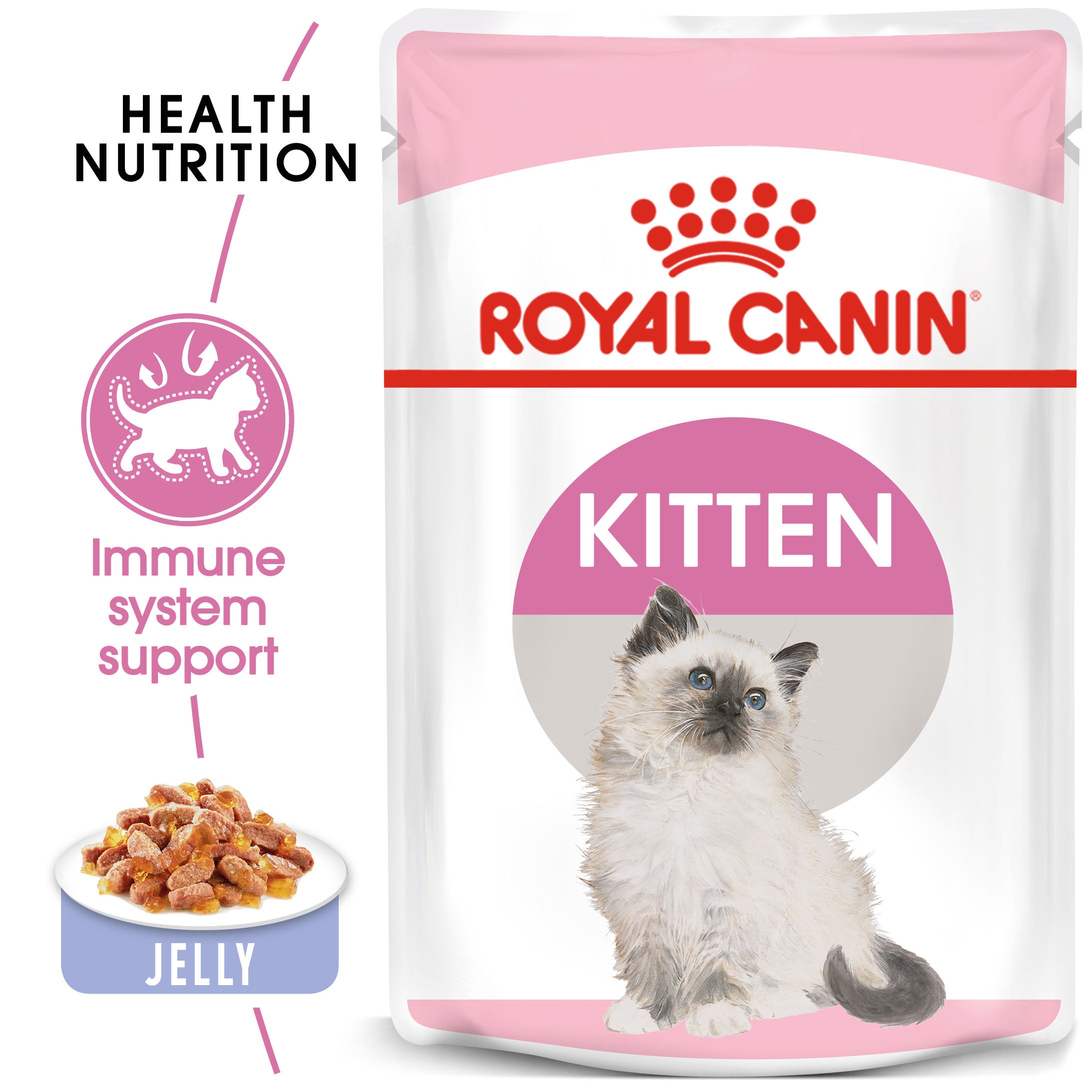 Royal Canin Kitten In Jelly (85gm\ Pouch) - wet food for kittens up to 12 months - Mickey's Pets Store