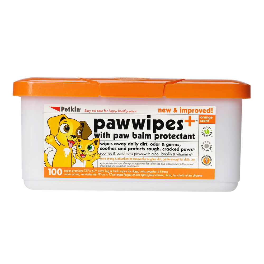 Petkin Paw Wipes - Mickey's Pets Store