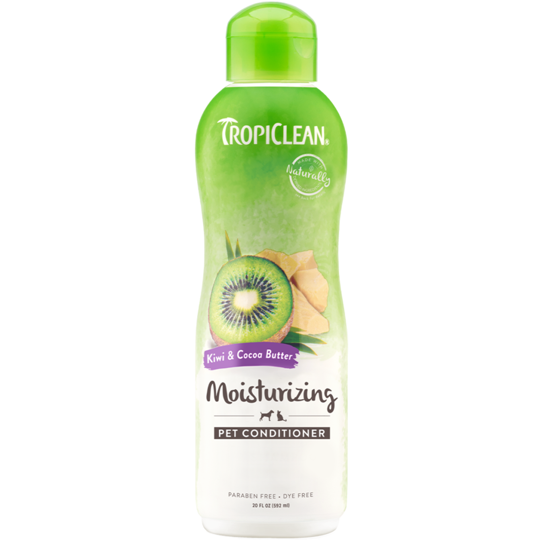 TROPICLEAN KIWI & COCOA BUTTER PET CONDITIONER 592 ml - Mickey's Pets Store