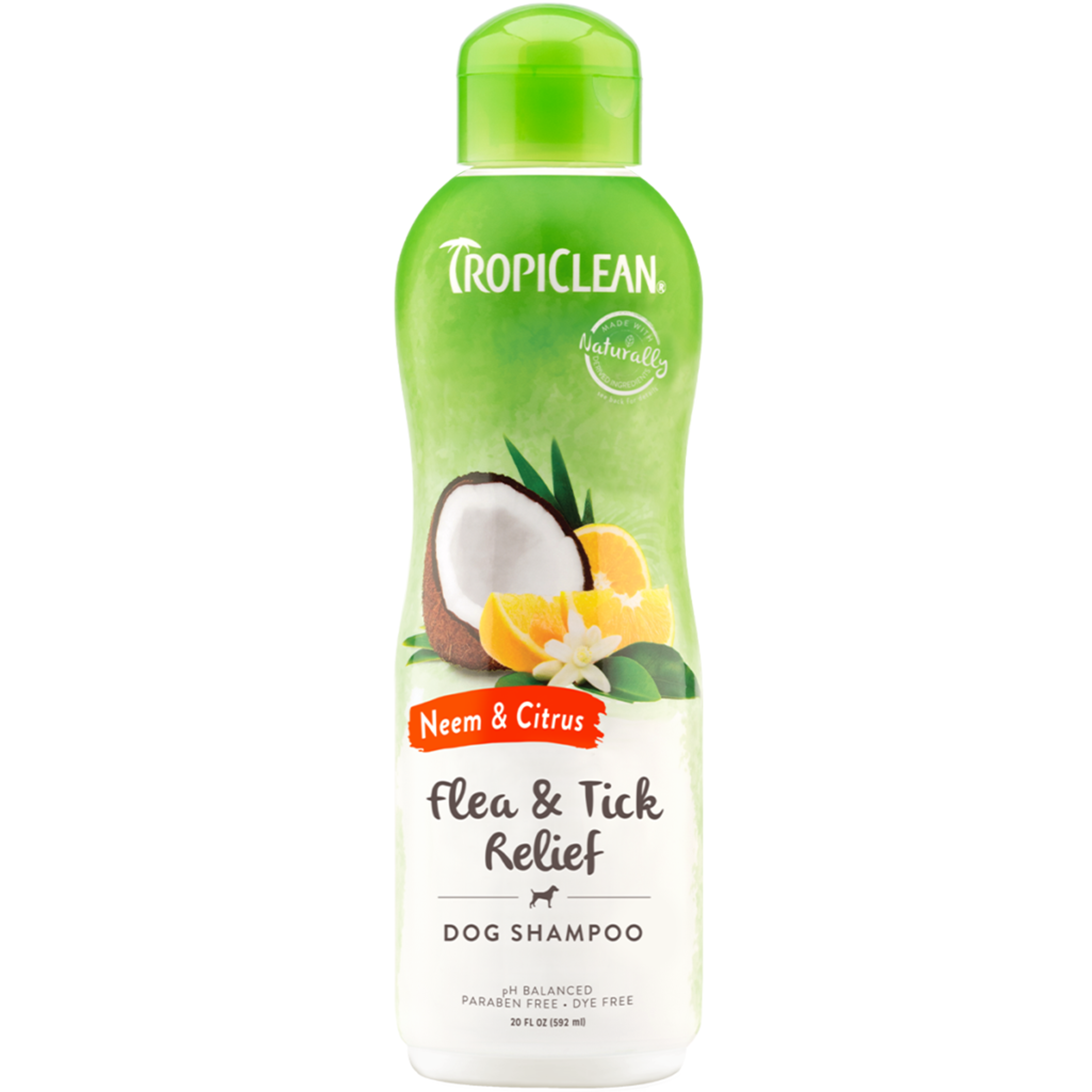 TROPICLEAN NEEM & CITRUS DOG SHAMPOO-592ml - Mickey's Pets Store